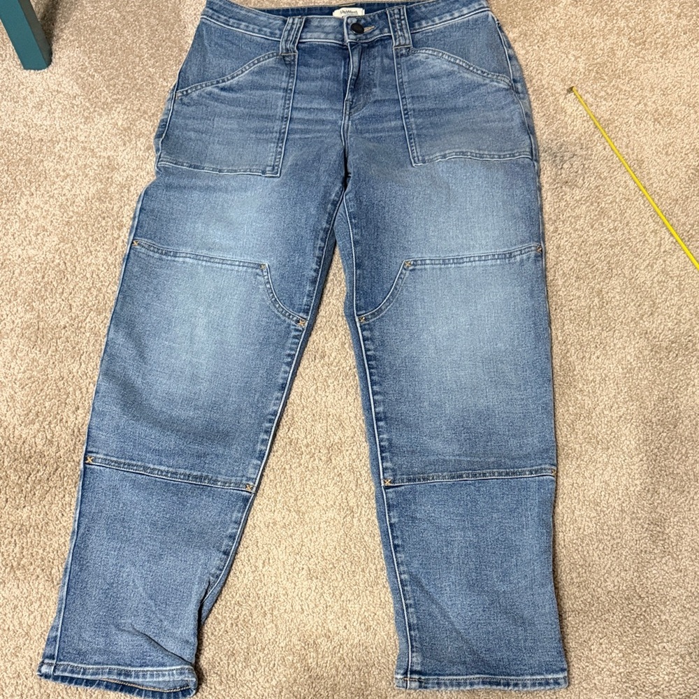 UpWest Women's Straight Leg Jeans - Blue